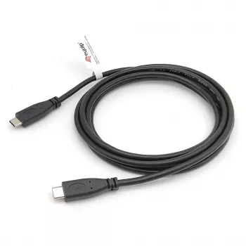 Καλώδιο EQUIP USB 2.0 Type-C σε Type-C M/M 0,3 m PD 60 W, 0,48 Gbit/s, επινικελωμένες επαφές, μαύρο