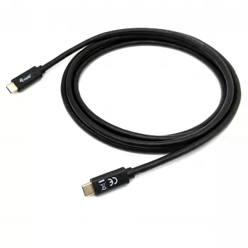 Καλώδιο USB-C σε USB-C EQUIP 128348, USB 3.2 Gen 1 (5 Gbit/s), PD 60 W, 0,5 m, μαύρο