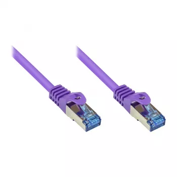 Good Connections καλώδιο patch Cat.6A S/FTP χωρίς αλογόνα μωβ 7,5m