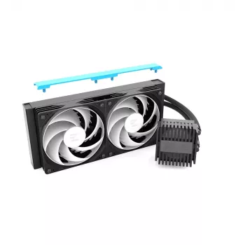 ZALMAN ALPHA2 V2 A24 240 mm υδρόψυξη CPU — κλειστού τύπου all-in-one, μαύρο