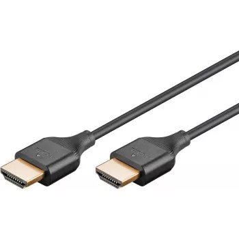Goobay Slim High Speed HDMI καλώδιο με Ethernet - 4K/60Hz (75292)