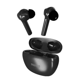 Maxell Dynamic+ ασύρματα ακουστικά με θήκη φόρτισης Bluetooth μαύρο
