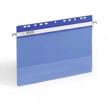 Ντοσιέ με κρίκους Durable 2561-06 A4 πλαστικό μπλε διαφανές