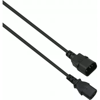 Καλώδιο επέκτασης τροφοδοσίας helos 262659 IEC 60320 C13 σε C14 250V 1m