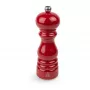 Μύλος πιπεριού PEUGEOT Paris 18 cm uSelect, βαμμένο κόκκινο ξύλο, ρυθμιζόμενος βαθμός άλεσης