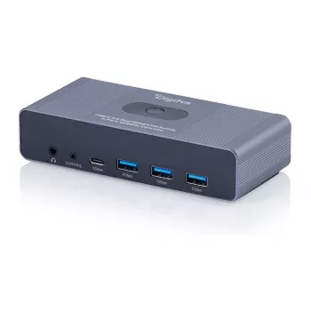 Διακόπτης KVM DIGITUS DS-12856 USB-C/USB-A 2 θυρών Dual HDMI 4K60Hz (USB 3.2 Gen 1)