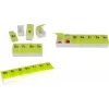Οργανωτής χαπιών 7 ημερών, first aid only, πλαστικό λευκό/πράσινο με 7 αφαιρούμενα διαμερίσματα, χωρίς BPA