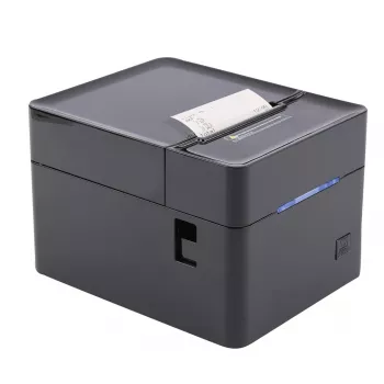 Εκτυπωτής POS Olympia 947990055 — θερμική άμεση εκτύπωση, 250 mm/s, διάμετρος ρολού 80 mm, πλάτος εκτύπωσης 80 mm, USB Type-A, RS-232, ενσύρματο, μαύρο