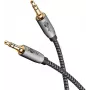Goobay 65272. Σύνδεση 1: 3.5mm TRS, Φύλο βύσματος 1: Αρσενικό, Σύνδεση 2: 3.5mm TRS, Φύλο βύσματος 2: Αρσενικό, Υλικό καλωδίου