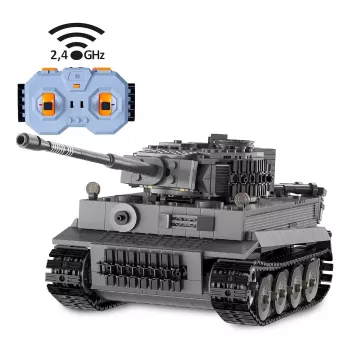 Μοντέλο άρματος Jamara CaDA Tiger Κλίμακα 1:35, Ηλεκτρικός κινητήρας, Μπαταρία Li‑Ion, για παιδιά από 8 ετών