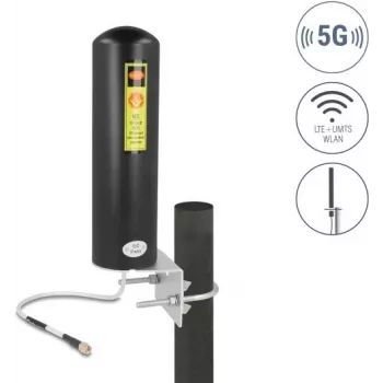 Κεραία DELOCK 10037 5G LTE Βύσμα SMA πανκατευθυντική Κέρδος 3–5 dBi