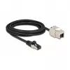 Καλώδιο Βύσμα RJ45 σε Μονάδα Keystone Υποδοχή RJ45 DeLOCK 87029