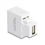 Επιτοίχια μονάδα Keystone DELOCK με θύρα φόρτισης USB-A 5W λευκό