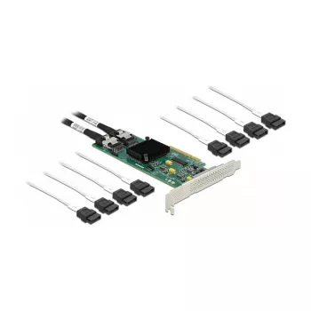 DeLOCK Κάρτα PCI Express x8 8-θέσια SATA με καλώδιο σύνδεσης