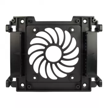 Inter-Tech Πλαίσιο τοποθέτησης 1x5,25 για 1x2,5 / 1x3,5 /12cm ανεμιστήρα