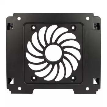 Inter-Tech Πλαίσιο τοποθέτησης 1x5,25 για 1x2,5 / 1x3,5 /12cm ανεμιστήρα