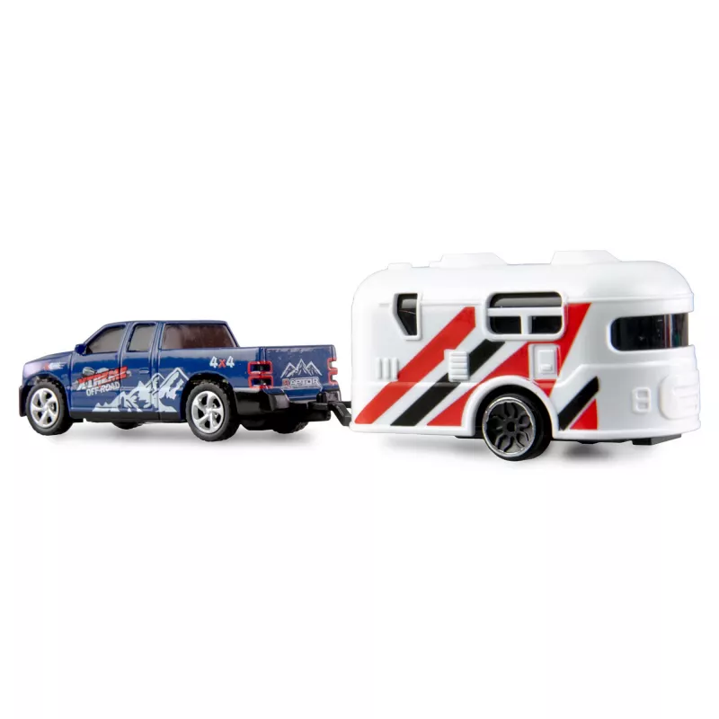 RC-Pickup Amewi 22680 1:64 RTR με ρυμουλκούμενο, μπλε
