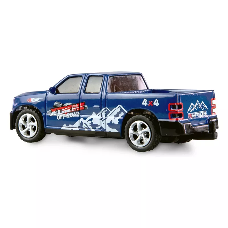RC-Pickup Amewi 22680 1:64 RTR με ρυμουλκούμενο, μπλε