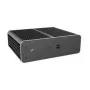 Akasa Euler CMX Mini-ITX κουτί PC χωρίς ανεμιστήρα A-ITX61-S1B – μαύρο, Mini-κουτί για συστήματα παθητικής ψύξης