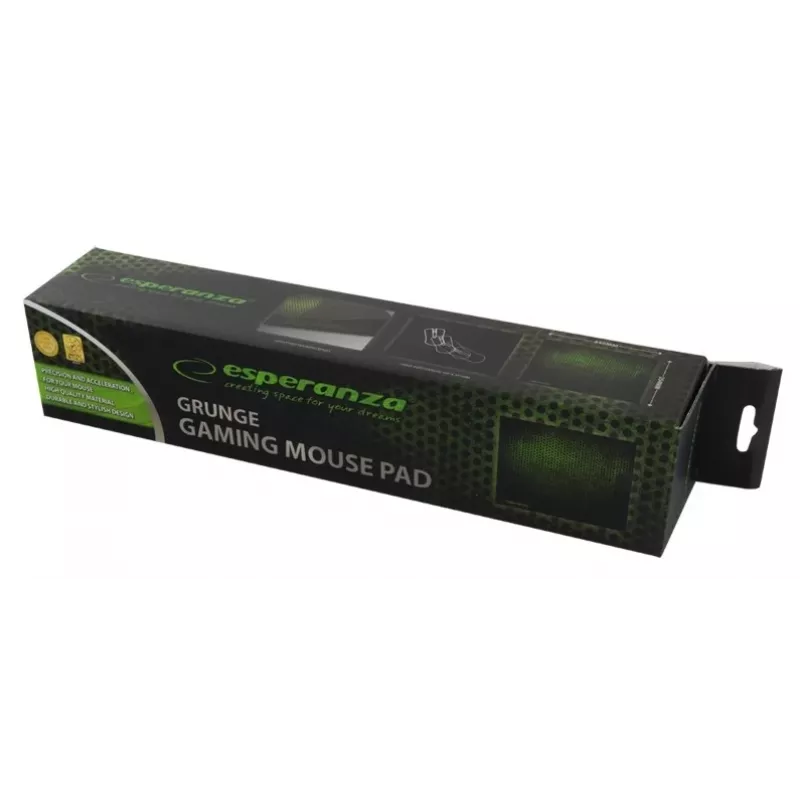 Esperanza EA146G Μαύρο, Πράσινο Gaming mousepad