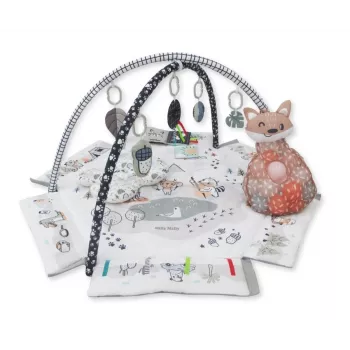 Βρεφικό χαλάκι παιχνιδιού milly mally Baby Mat 5in1 Minky – πολυλειτουργικό χαλάκι 5 σε 1 για μπρούμυτα, παιχνίδι, ξεκούραση, μπουσούλημα, ταξίδια
