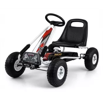 Milly Mally Όχημα με ποδήλατο Gokart Thor Λευκό