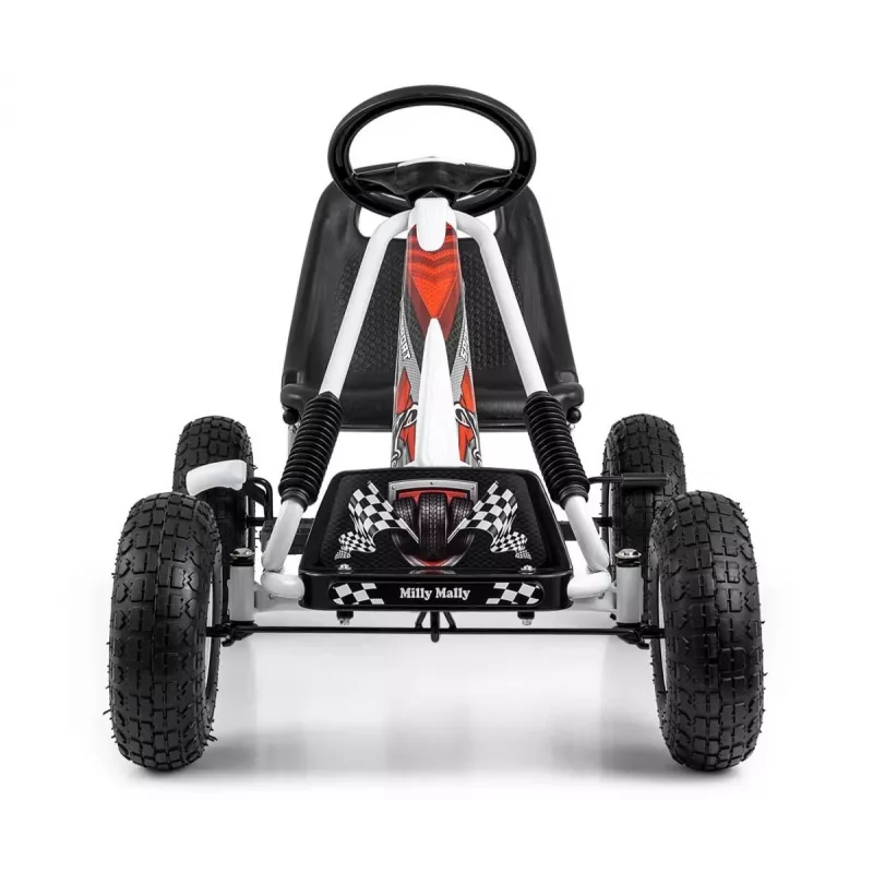 Milly Mally Όχημα με ποδήλατο Gokart Thor Λευκό