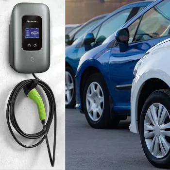 Σταθμός φόρτισης EV QOLTEC 3 φάσεων 22 kW 32 A με WLAN (Μοντέλο 52723)