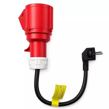 Τροφοδοτικό QOLTEC CEE 16A 5P 400V σε SCHUKO 230V, Μοντέλο 52724