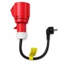 Τροφοδοτικό QOLTEC CEE 16A 5P 400V σε SCHUKO 230V, Μοντέλο 52724