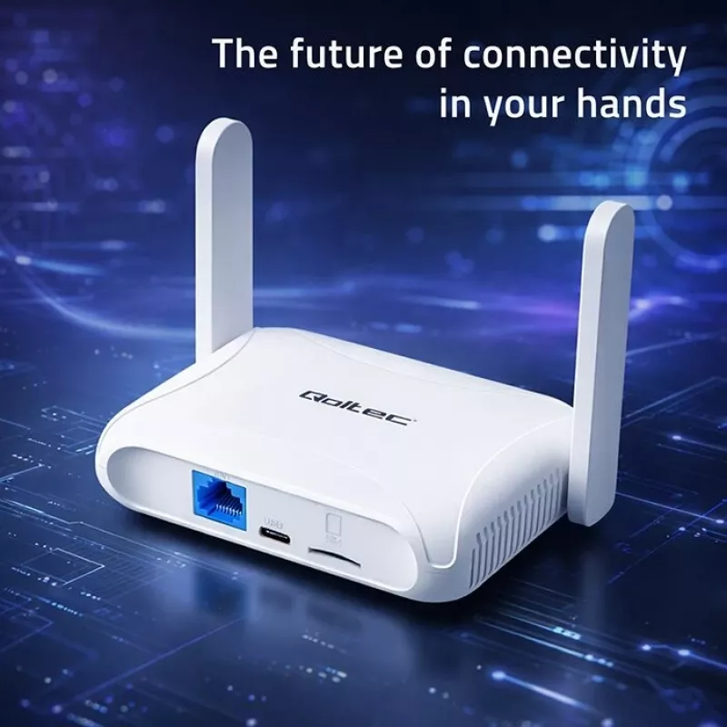 Router QOLTEC 56980 – 4G LTE Mobile router με Wi‑Fi 6