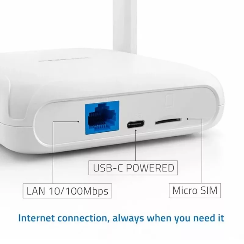 Router QOLTEC 56980 – 4G LTE Mobile router με Wi‑Fi 6