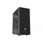 Fury Shobo SH8F Midi Tower Κουτί PC — μαύρο, με παράθυρο, χωρίς τροφοδοτικό, 2×USB 3.0, 1×USB 2.0, 2×Audio, με 4×120mm ανεμιστήρες