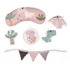 Εκπαιδευτικό χαλάκι παιχνιδιού Dino Pink TinyMini ροζ