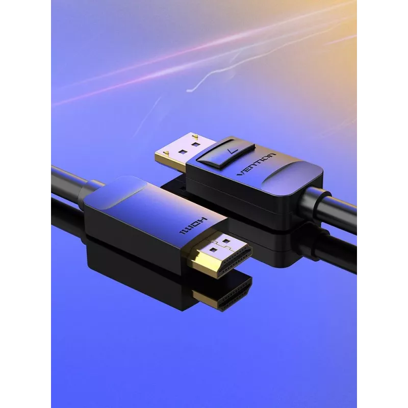 Καλώδιο DP σε HDMI 2M/SCHWARZ Hadbh Vention