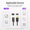 Καλώδιο DP σε HDMI 2M/SCHWARZ Hadbh Vention