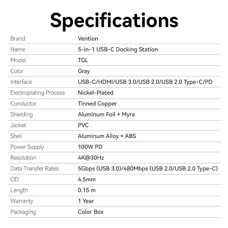 Παρελκόμενο NB Docking STATION/0.15M Tglhb Vention