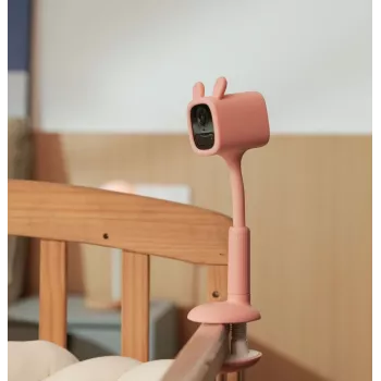 EZVIZ BM1 Rabit Indoor Battery-powered magnetic Baby Smart HD Monitor with screw fixation ροζ