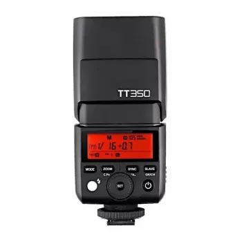Συμπαγές φλας Godox TT350P 2,2 s χρόνος ανακύκλωσης μπαταρία AA