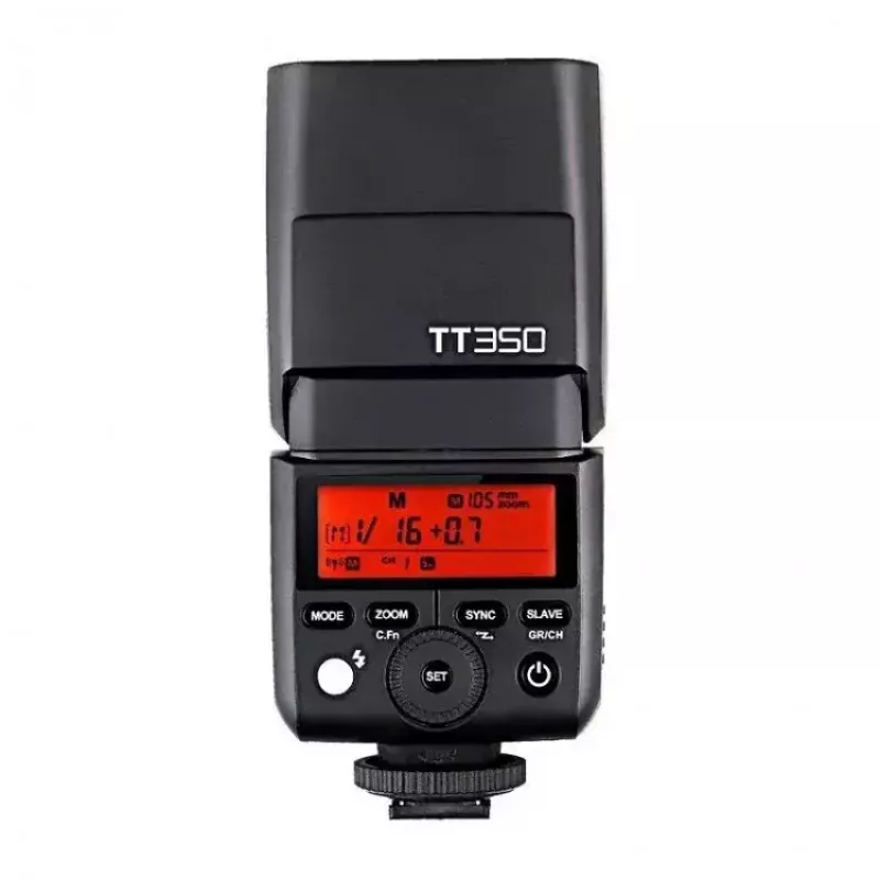 Συμπαγές φλας Godox TT350P 2,2 s χρόνος ανακύκλωσης μπαταρία AA