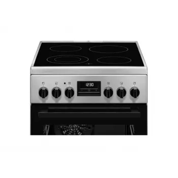 Ελεύθερη κουζίνα Electrolux LKR540266X — εστία υαλοκεραμική 4 ζωνών, ηλεκτρικός φούρνος 57 l, ανοξείδωτο ατσάλι, ενεργειακή κλάση A, 50 cm