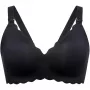 Momcozy YN46 (M) | Αθόρυβο ανθικό σουτιέν θηλασμού push-up | μαύρο floral