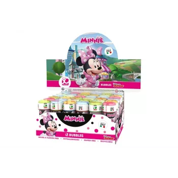 Φυσαλίδες σαπουνιού 60 ml Minnie display 36 τεμ.