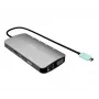Σταθμός σύνδεσης ITEC i-tec USB-C Metal Nano 3x Display (DP, HDMI, VGA) με Power Delivery 100 W, 4x USB-A, Gigabit Ethernet