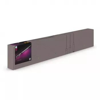 Κιτ έξυπνου φωτισμού οροφής Philips Hue Perifo ευθύ (3 ρυθμιζόμενα spot, 1 φωτεινή μπάρα) Bluetooth, λευκό, 220–240 V, λαμπτήρες 24-V
