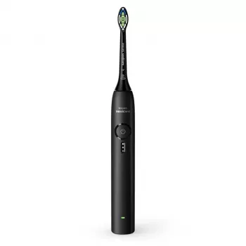 Επαναφορτιζόμενη ηχητική οδοντόβουρτσα Philips 3100 series HX4033/32 — μπαταρία ιόντων λιθίου, 1 λαβή, 1 κεφαλή, λειτουργία Daily Care, μαύρη