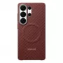Θήκη Samsung Carbon Magnet Galaxy S26 Ultra, Κόκκινο