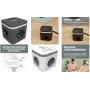 Fellowes Κύβος πρίζας Power Cube, Type E, μαύρο - για την αγορά: F - 1 τεμ. (100137169)