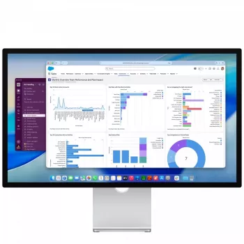 Οθόνη Apple Studio Display (Standard γυαλί) με βάση με δυνατότητα κλίσης και ρύθμισης ύψους