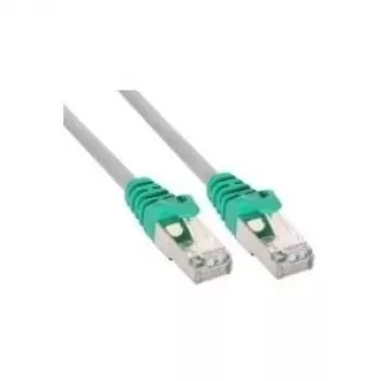 Καλώδιο patch crossover InLine Cat5e SF/UTP (S-FTP) RJ-45–RJ-45 0,25 m, γκρι